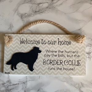 Border Collie wall art /decor 💗Host Pick!